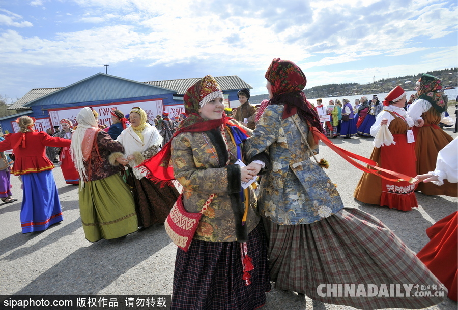 最炫民族風(fēng) 俄羅斯摩爾曼斯克州舉辦民俗節(jié)