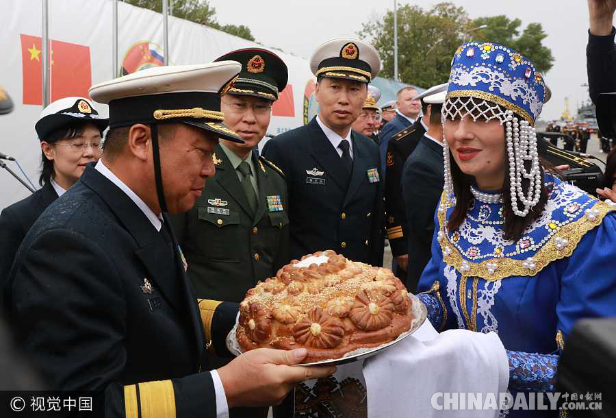 中國海軍明星艦艇抵達(dá)波羅的海開啟中俄軍演