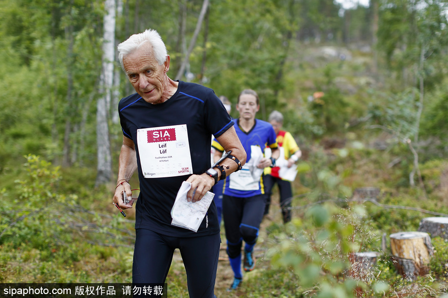 瑞典五日定向越野賽精彩開幕 男女老少齊上陣挑戰(zhàn)耐力極限