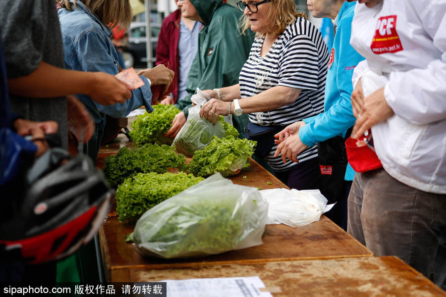 歐洲毒雞蛋丑聞之際 法國“農夫市集”直銷蔬果搶購一空