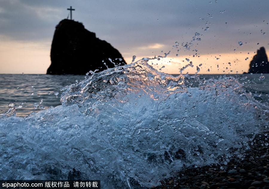 俄羅斯克里米亞黑海沿岸風(fēng)光美景