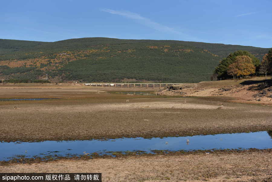 西班牙持續(xù)干旱 河流幾近干涸斷流