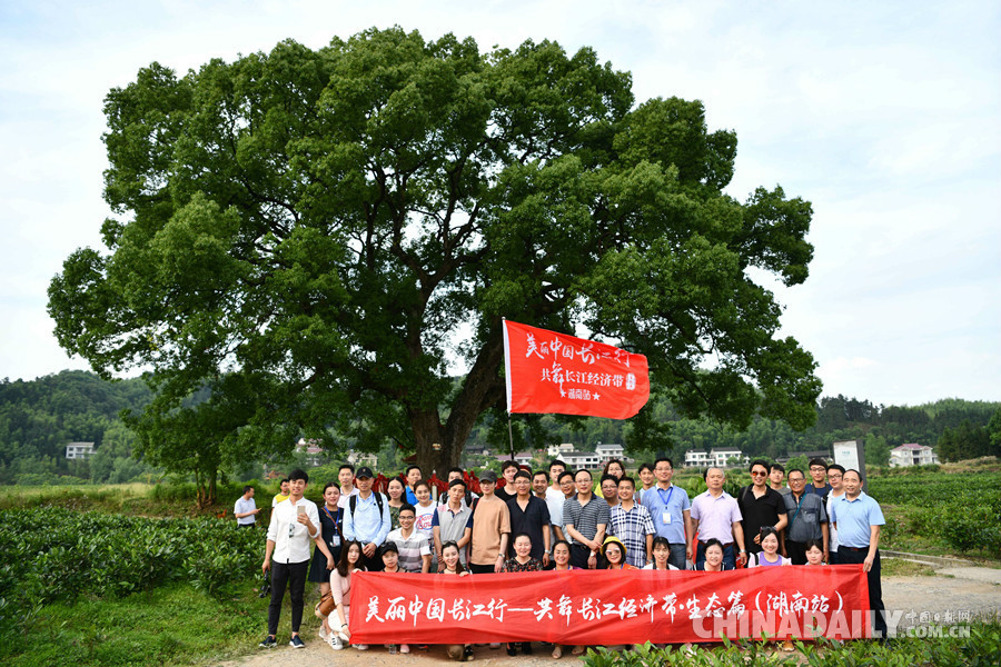 【美麗中國長江行】“美麗中國長江行——共舞長江經(jīng)濟帶•生態(tài)篇”網(wǎng)絡(luò)主題活動湖南站媒體團走進(jìn)常德桃源夷望溪景區(qū)