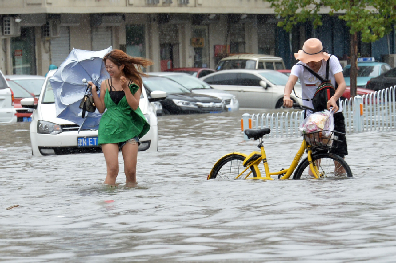 天津發(fā)布暴雨橙色預(yù)警信號